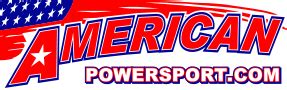 American powersports - American Powersports; American Powersports. Rated # 24 in Ohio. 2 reviews. 3690 Speedway Drive. Findlay, Ohio 45840. We Carry: Polaris Suzuki Yamaha. Visit Dealer Website Contact Dealer. 